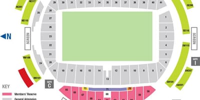Karte allianz arena sēdeklis 
