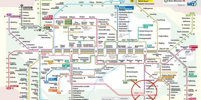 Karte mvv tīkla